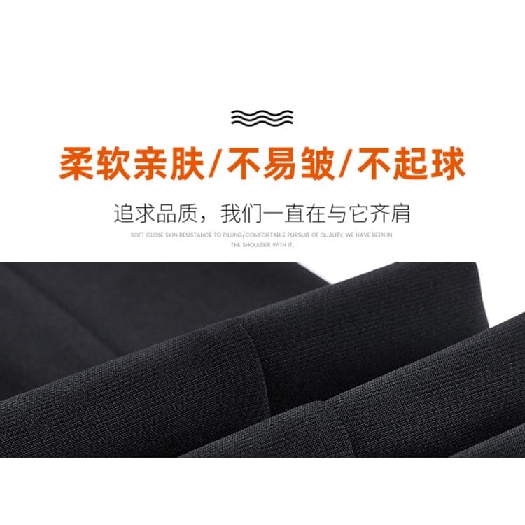 High Rise Slit Hem Flared Suit Pants