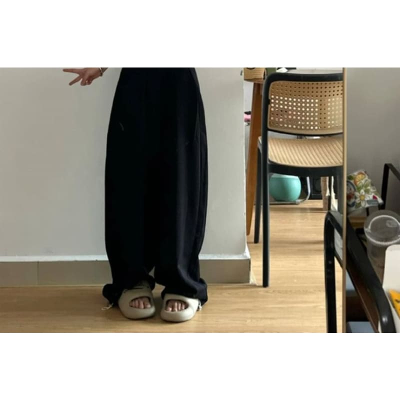 High Rise Wide Leg Sweatpants (Various Designs)