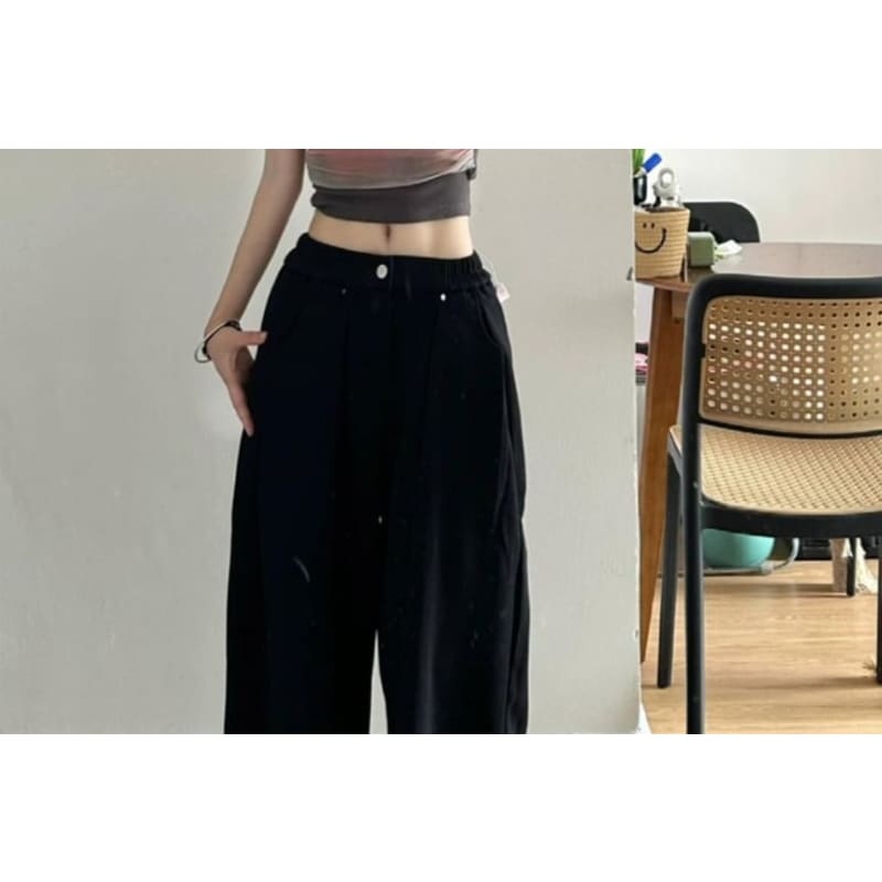 High Rise Wide Leg Sweatpants (Various Designs)