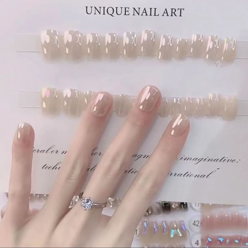 Holographic Press On Nail