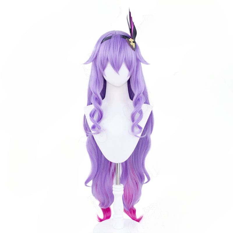 Honkai Impact 3rd Pastel Violet Gradient Pink Sirin Wig