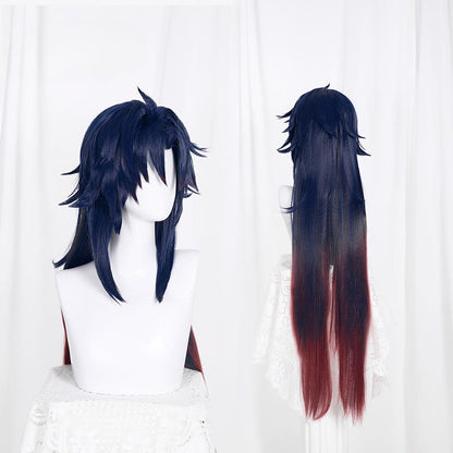 Honkai Star Rail Blade Blue Gradient Red Cosplay Wig ON799 -