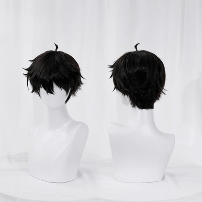 Honkai Star Rail Dan Heng Black Short Cosplay Wig ON790 -