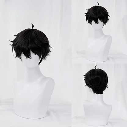 Honkai Star Rail Dan Heng Black Short Cosplay Wig ON790 -