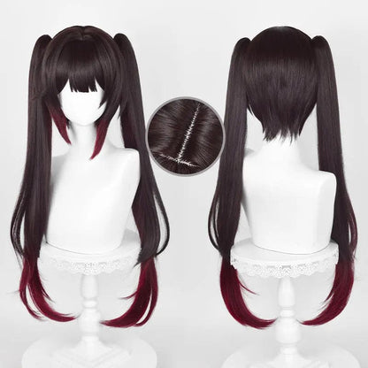 Kawaii Aesthetic Y2K Cute Fairy Honkai Star Rail Hanabi Gradient Wig ON1412 MK Kawaii Store