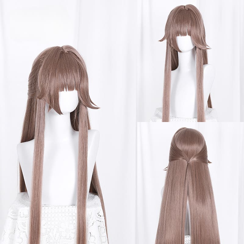 Honkai Star Rail Herta Long Light Brown Wig ON797 - F