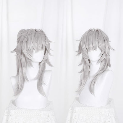 Honkai Star Rail Jing Yuan Cosplay Silver Wig ON800 - F