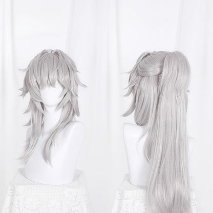 Honkai Star Rail Jing Yuan Cosplay Silver Wig ON800 - F