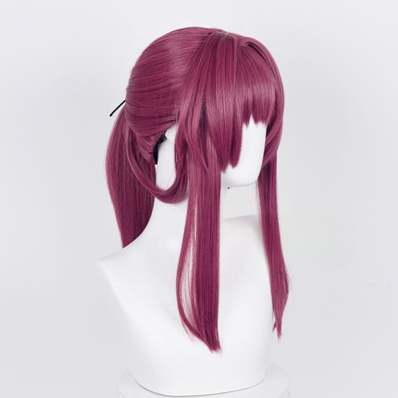 Honkai Star Rail Kafka Cherry Red Ponytail Cosplay Wig ON810