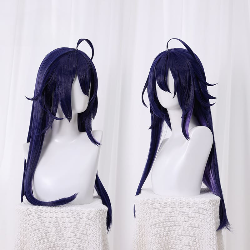 Honkai Star Rail Seele Long Mixed Blue Cosplay Wig ON804 - F