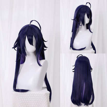 Honkai Star Rail Seele Long Mixed Blue Cosplay Wig ON804 - F