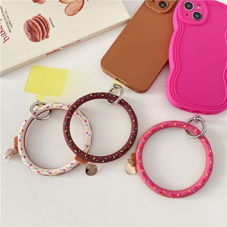 Hoop Phone Strap with Lanyard Pad