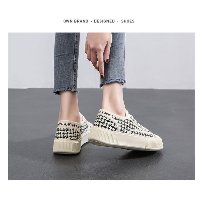 Houndstooth Sneakers