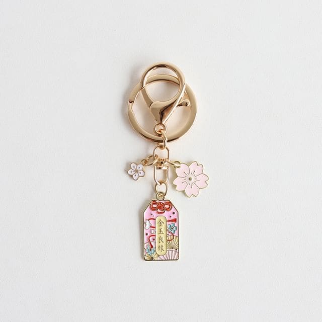 Japanese Amulet Key Rings - A Good Match / One Size