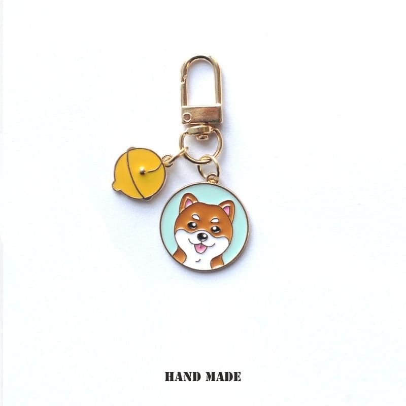 Japanese Cartoon Dog Bag Charm / Key Ring