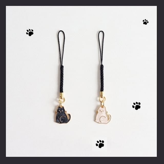 Japanese Cat Phone Strap