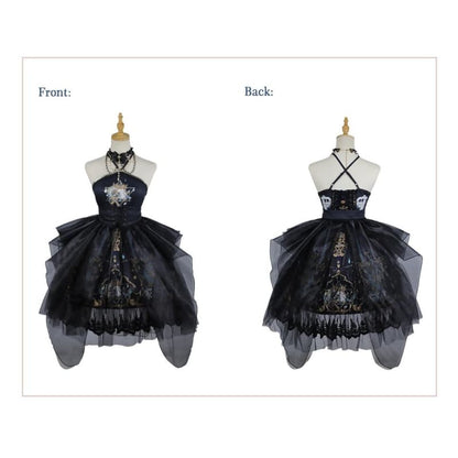 Japanese Fashion Gothic Vintage Lolita Princess Dress