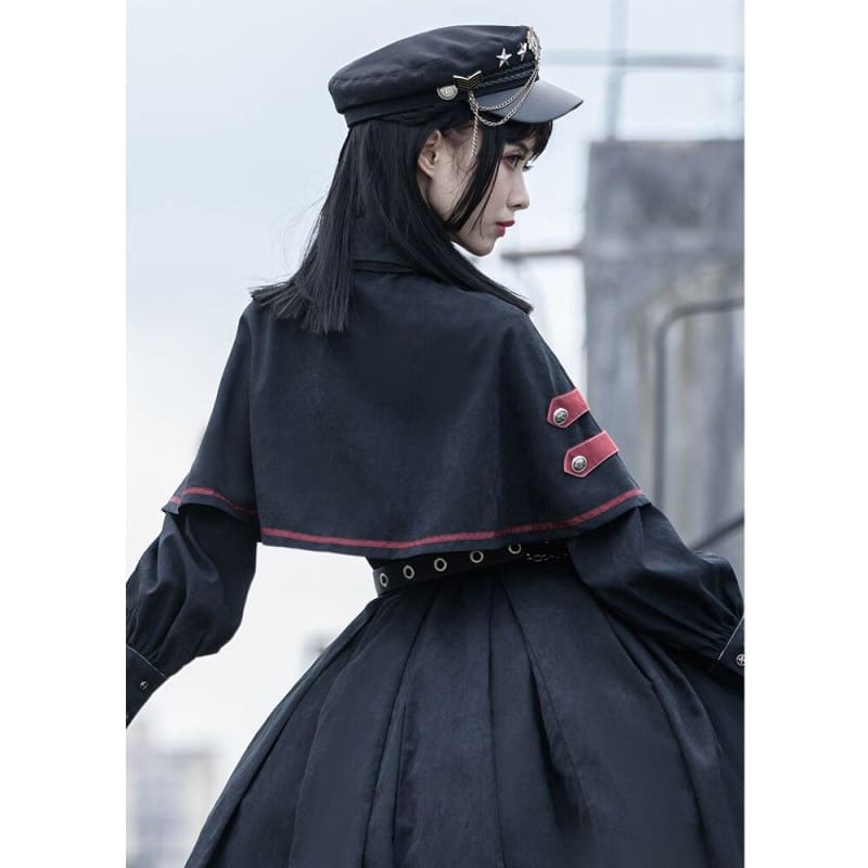 Japanese Style Gothic Retro Chic Punk Lolita Dress Set BM008