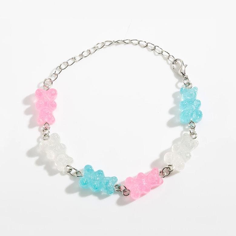 Jelly Bear Bracelet - earrings