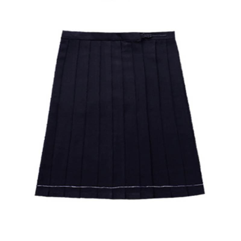 JK Uniform High Waist Pleated Short Mid Long Skirt