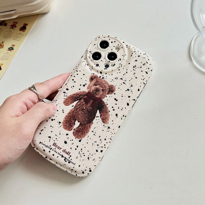 Kawaii Bear iPhone Case - IPhone Case