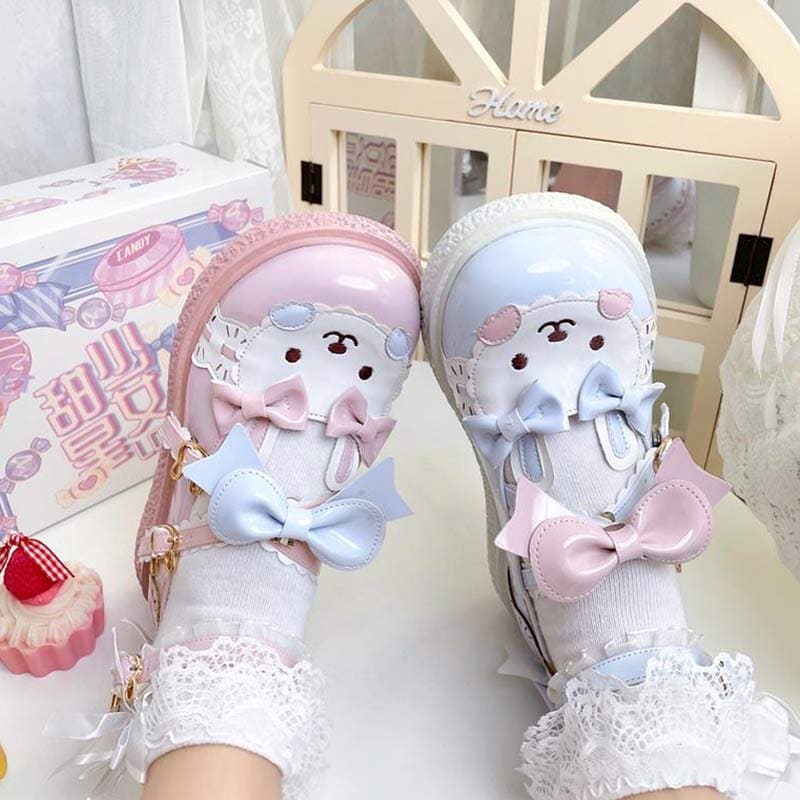 Kawaii Bunny Lolita Mary Janes Shoes