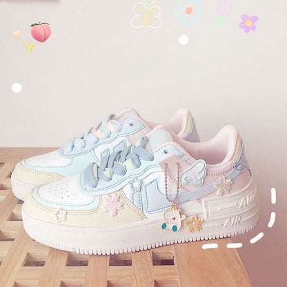 Kawaii Candy Color Lolita Shoes SP16724 - Blue / CN 35