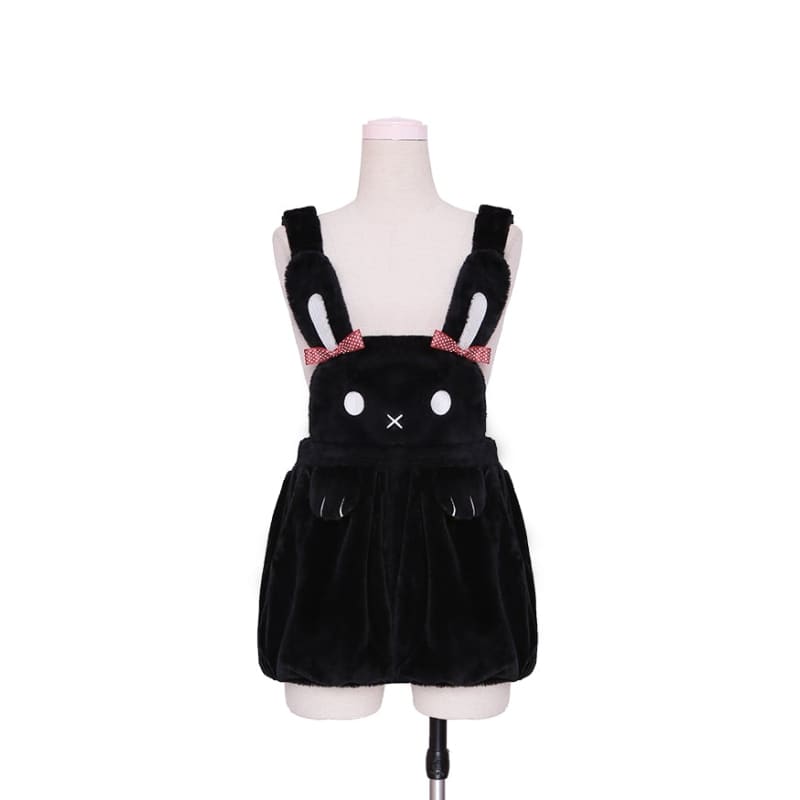 Kawaii Cat/Bear/Bunny Furry Suspender Dress MK17011