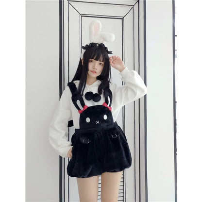 Kawaii Cat/Bear/Bunny Furry Suspender Dress MK17011