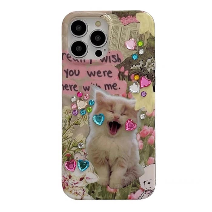 Kawaii Cat Phone Case - iPhone 11 - IPhone Case