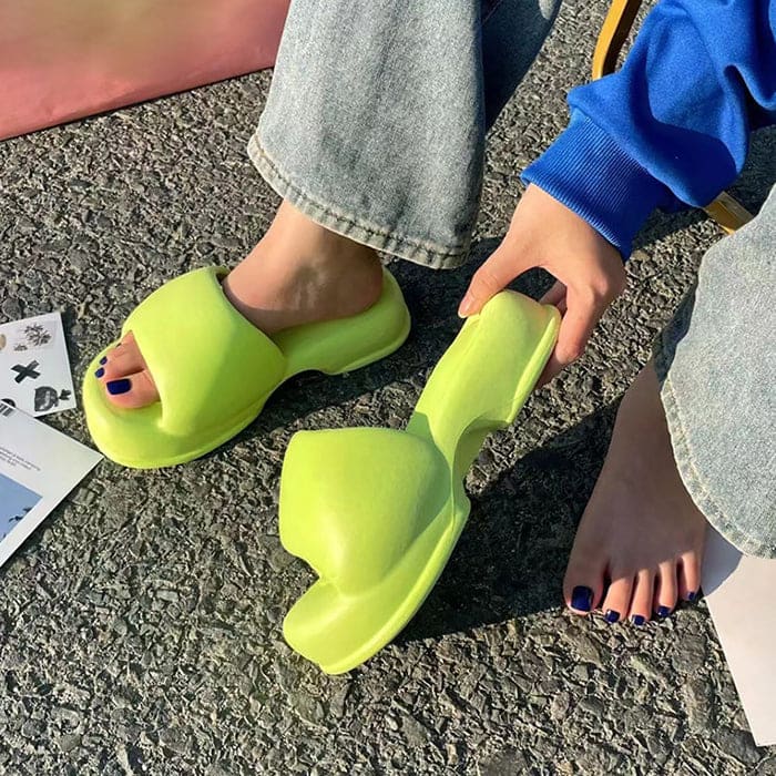 Kawaii Color Foam Slippers - Slippers
