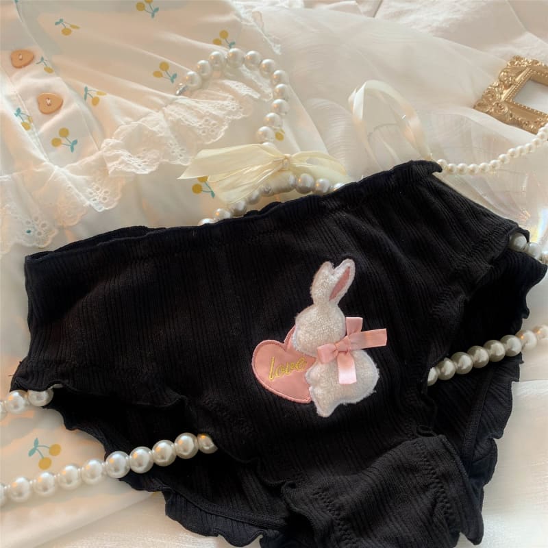 Kawaii Cute Bunny Fluffy Panties MM2268