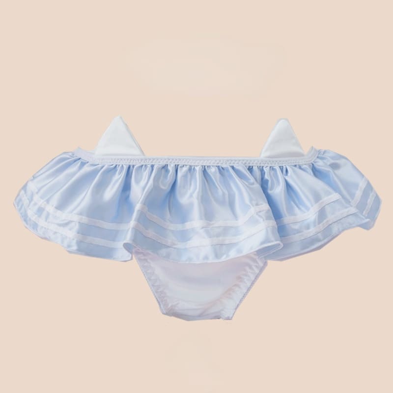 Kawaii Cute Cat Ear Undies Panties MK16977 - JK Blue / M