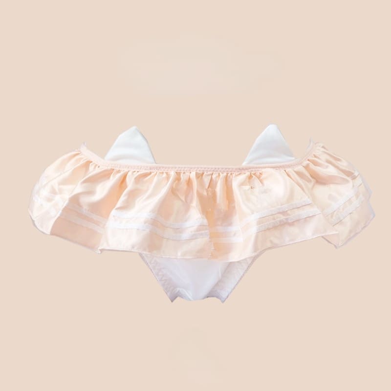 Kawaii Cute Cat Ear Undies Panties MK16977 - JK Pink / M