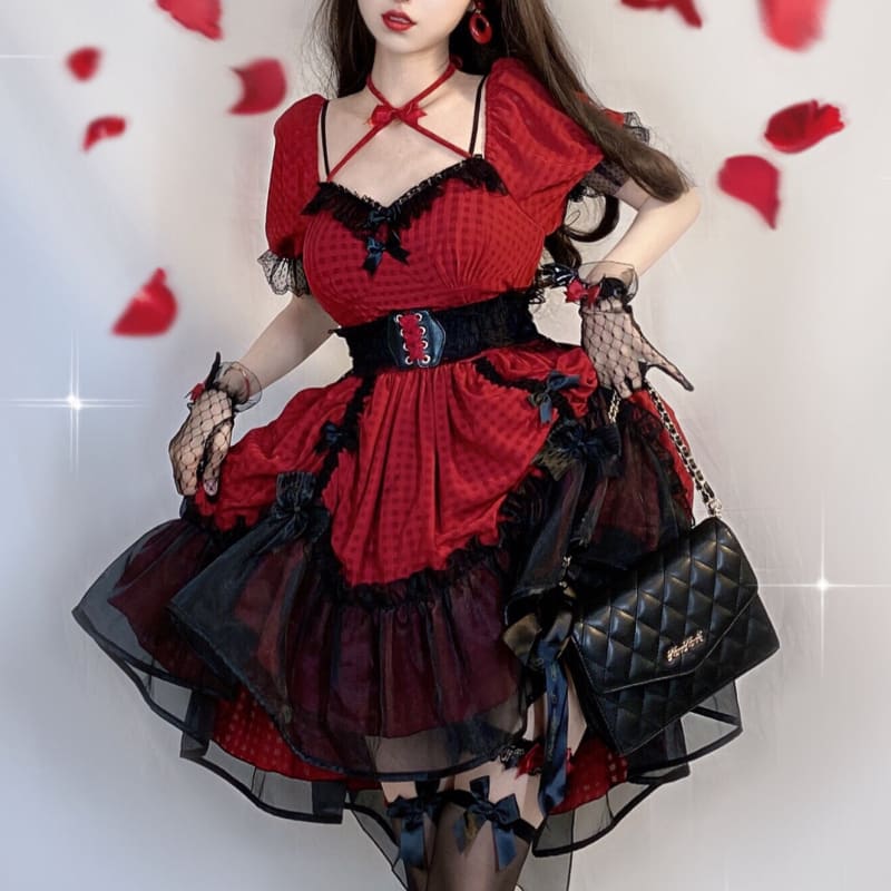 Kawaii Doll Good Night Friday Lolita Dress MK160141