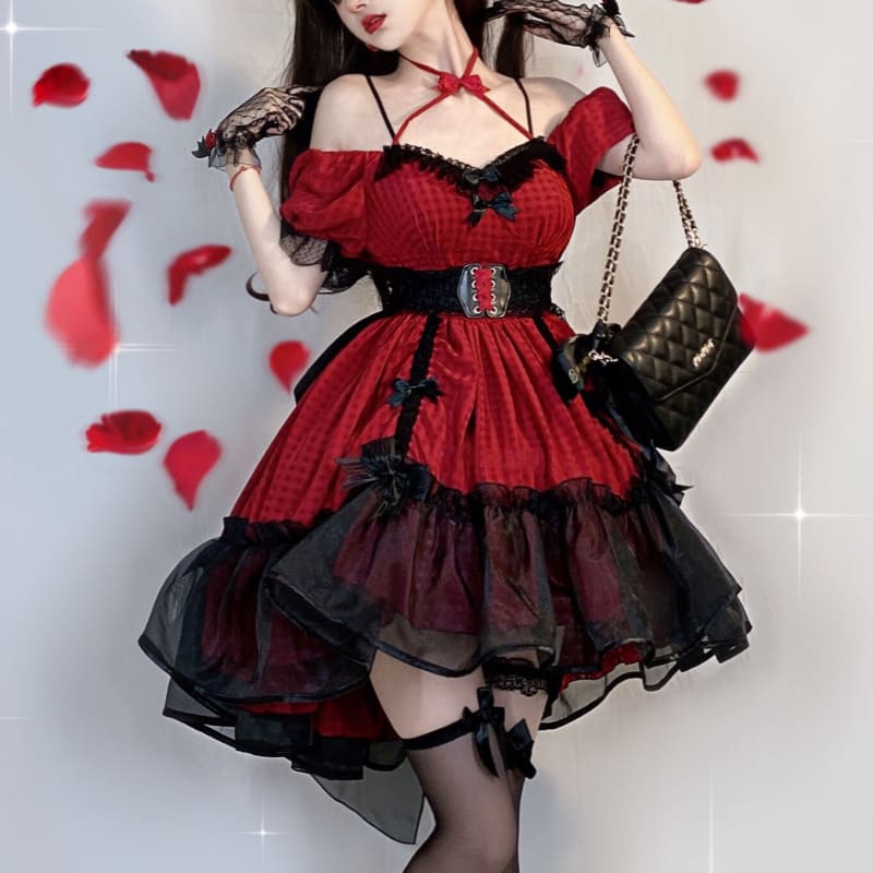 Kawaii Doll Good Night Friday Lolita Dress MK160141