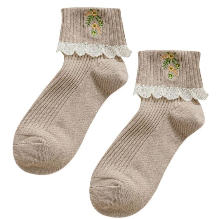 Kawaii Floral Socks - Socks