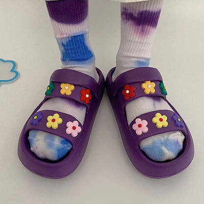 Kawaii Flower Sandals - Slippers