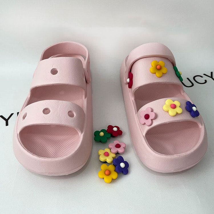 Kawaii Flower Sandals - Slippers