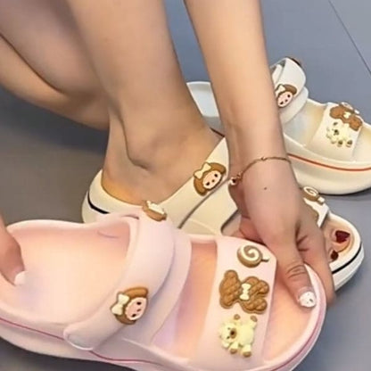 Kawaii Home Wear Bunny and Bear Sandals ON873 - Slipper