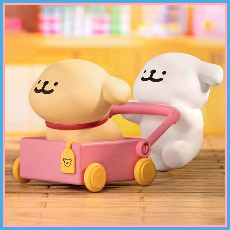 Kawaii Line Puppy Happy Series Blind Box - Lovesickdoe