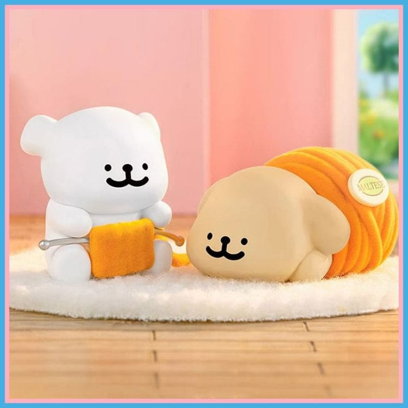 Kawaii Line Puppy Happy Series Blind Box - Lovesickdoe