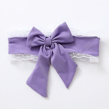 Kawaii Lolita Bow Knot Lace Hem Dress