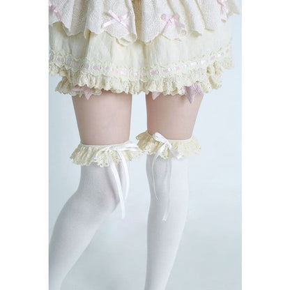 Kawaii Lolita Lace Stockings - Stockings