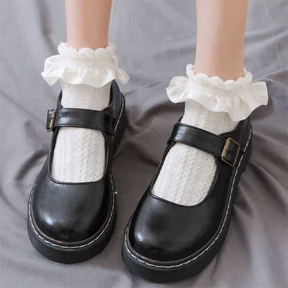 Kawaii Lolita Ruffle Socks - Socks