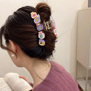 Kawaii Pattern Hair Claw - Other