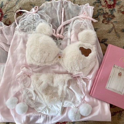 Kawaii Plush Bear Underwear Set MM2304