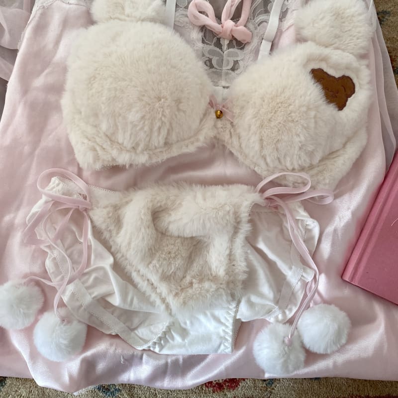 Kawaii Plush Bear Underwear Set MM2304