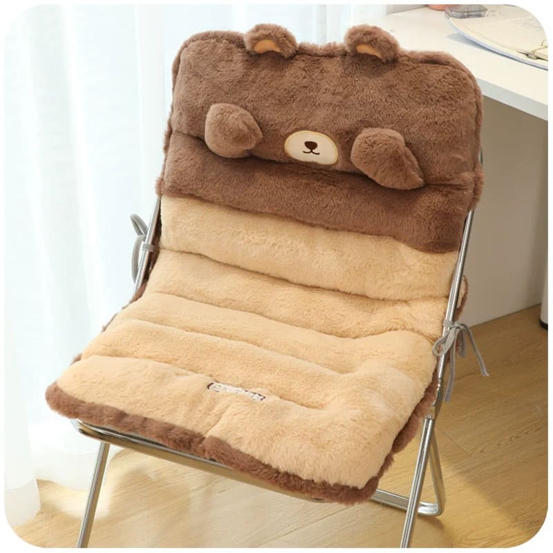 Kawaii Plush Chair Cushion - Lovesickdoe - 80×50cm / Shy