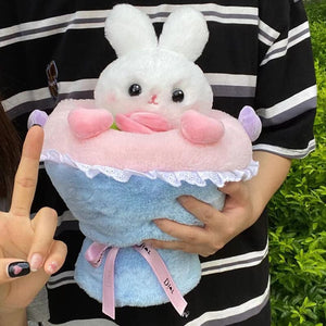 Kawaii Rabbit Bouquet Plush Toy - Rabbit